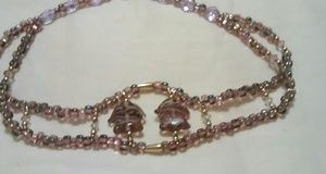 Amethyst colored and gf choker